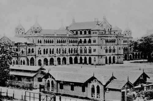 1200px Old vintage photo of elphinstone high school mumbai maharashtra india DH1E3K