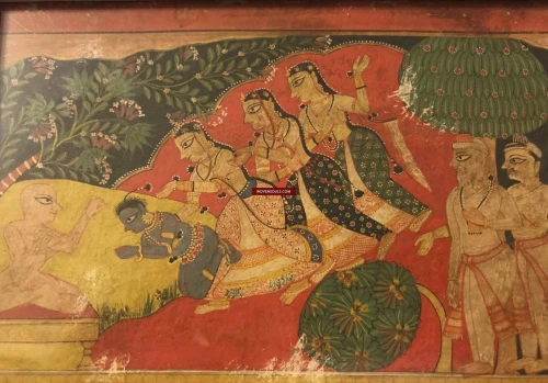 1315-sold-old-indian-miniature-jain-painting-rare-subject.webp
