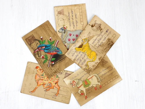 Hand-Painted-Vintage-Indian-Postcard-Mix-Set-of-5-7.webp