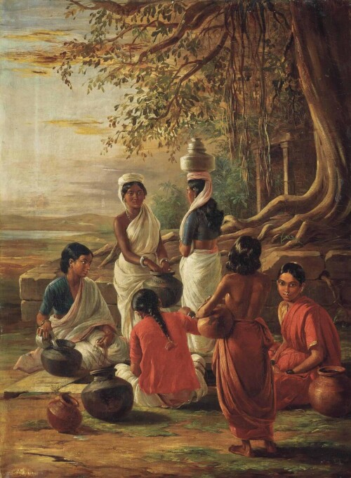 IndianWomenAtAWell-VintageOrientalistPaintingofIndia_46043611-7d7e-4e98-933d-51e8ab647175.jpg