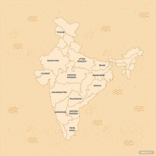 free-vintage-india-map-vector-6flmt