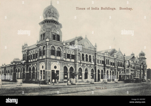 times-of-india-building-bombay-mumbai-maharashtra-india-asia-old-vintage-ERYFEF.jpg