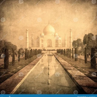 vintage-image-taj-mahal-agra-india-asia-31604946