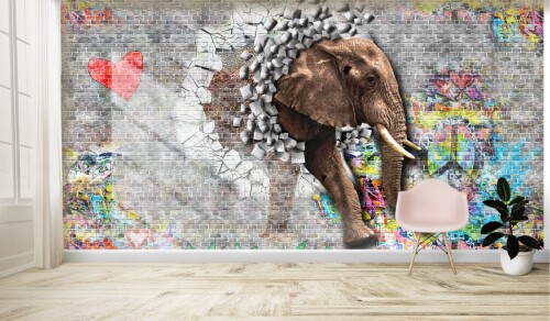 3D-Elephant-Graffiti-Wall-Art-Wallpaper-Mural-M.jpg